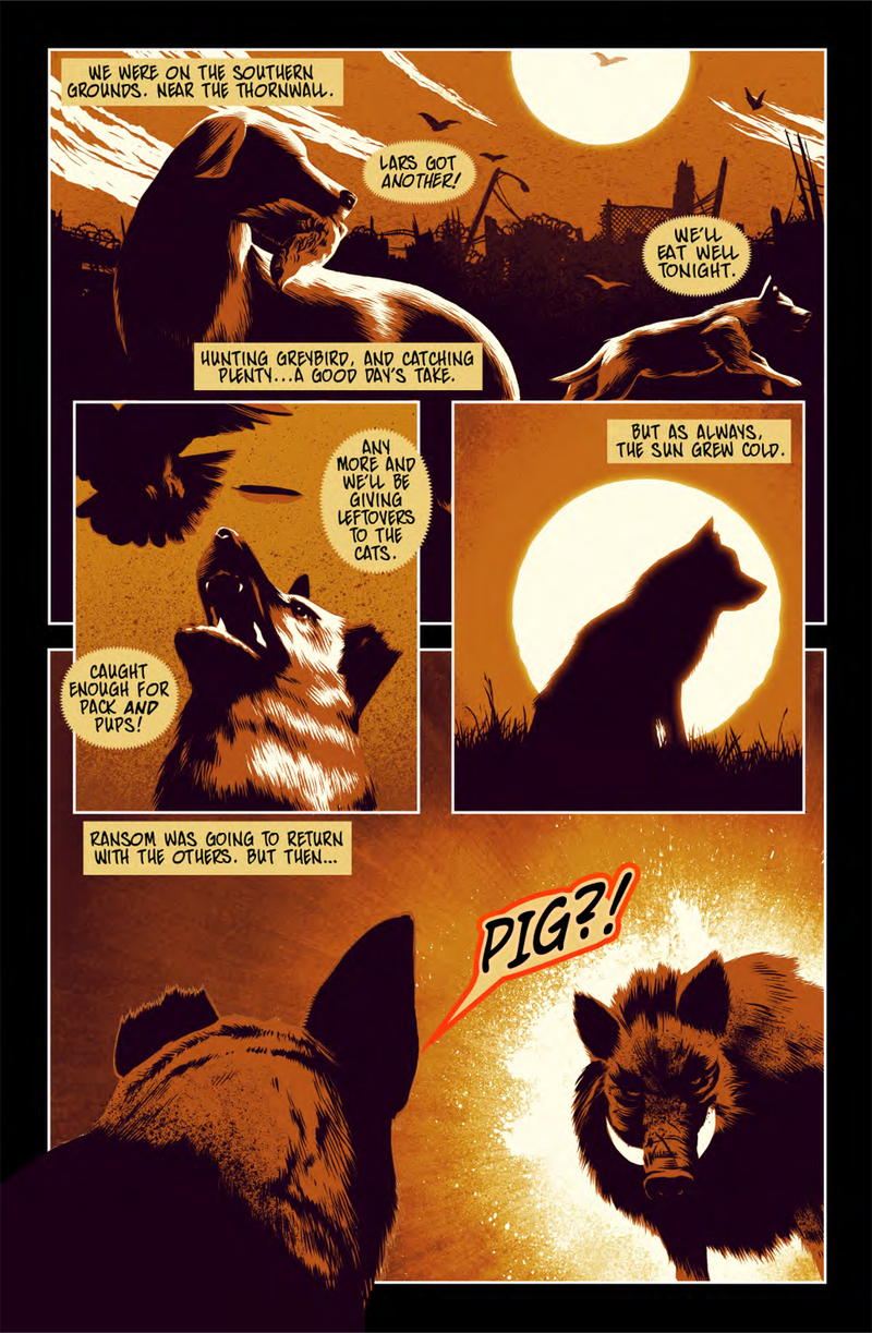 Illustration for article titled Read the First Issue of the Fantastic Animal Apocalypse Comic Legend, Here For Free